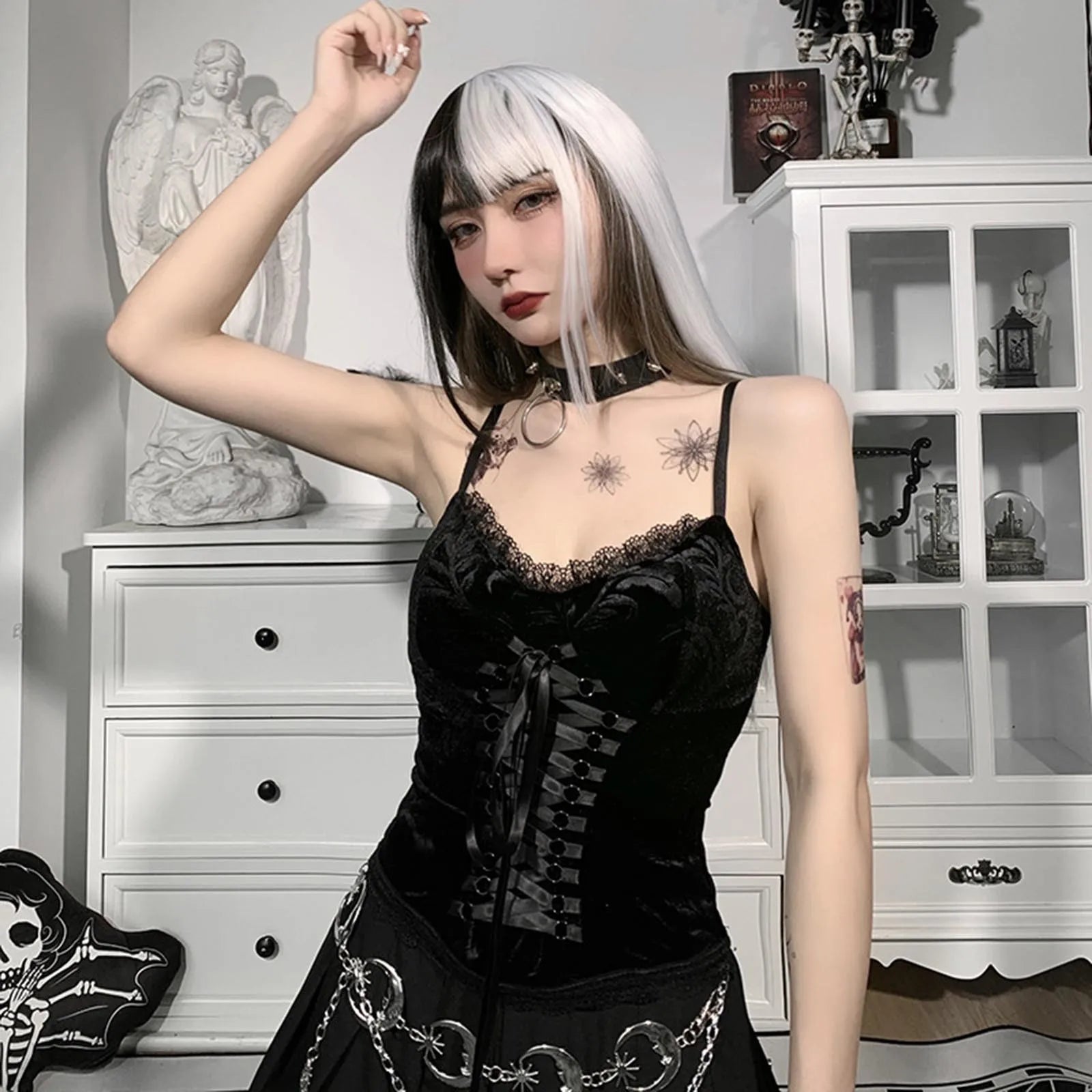 Gothic Lace Tank